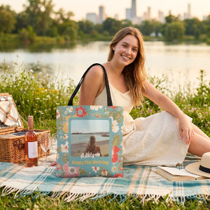 Chic Blumen Foto Geschenke für 21-jährige Frau