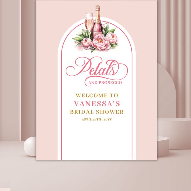 Chic blush and gold bridal shower custom banner wandteppich (Chic blush and gold bridal shower custom banner

)