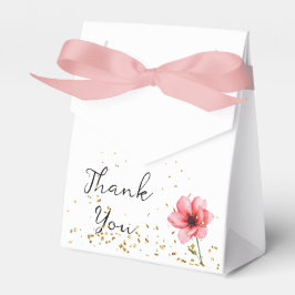 Chic Blush Pink Floral Confetti Rahmen Hochzeit Geschenkschachtel