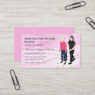 Chic Blush Pink Gold Glitzer Marmor Agat Garage Visitenkarte