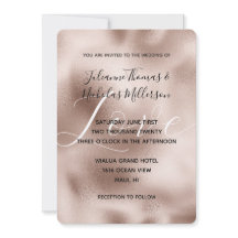 Chic Blush Rose Rosa Liebe Hochzeit