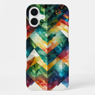 Chic Bohemische Farbtöne mit erdigen Tönen iPhone 16 Plus Hülle