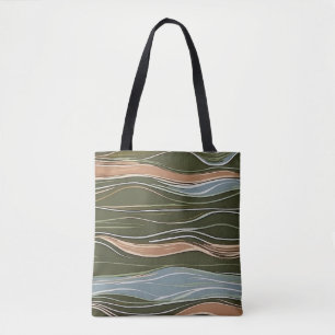 Chic boho Herbstsee abstrakt