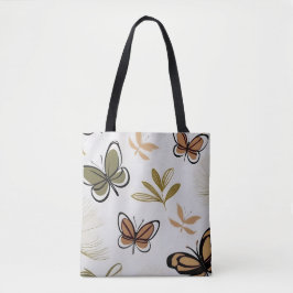 Chic boho line art abstrakte Schmetterlinge