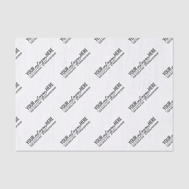 Chic-Boutique-Branding-Logo Seidenpapier (Vorderseite)