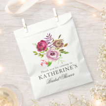 Chic Brautparty Fuchsia Pink Blütencreme