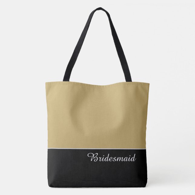Chic Bridesmaid Tote Bag (Rückseite)