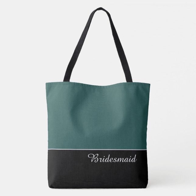 Chic Bridesmaid Tote Bag (Rückseite)