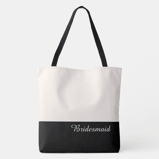 Chic Bridesmaid Tote Bag (Rückseite)