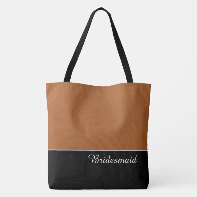 Chic Bridesmaid Tote Bag (Rückseite)