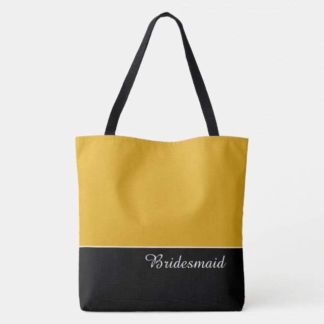 Chic Bridesmaid Tote Bag (Rückseite)