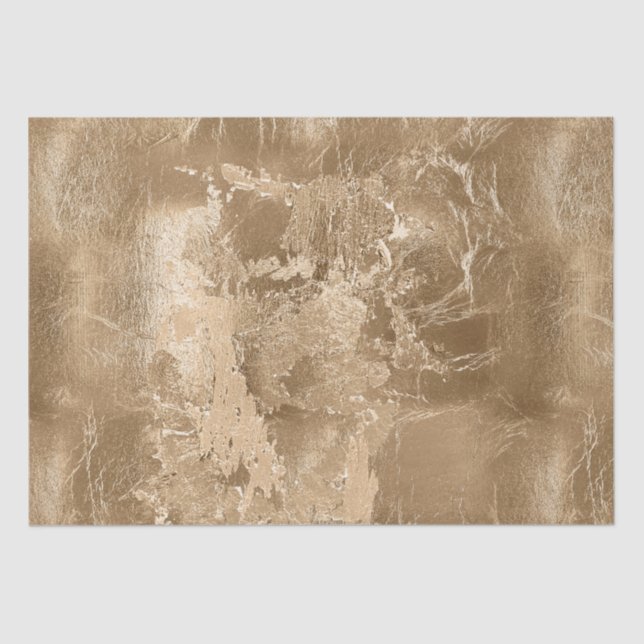 Chic Bronze Gold Seidenpapier (Vorderseite)