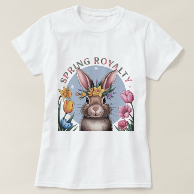 Chic Bunny Spring Royalty T-Shirt (Design vorne)
