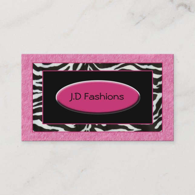 Chic Business Cards Visitenkarte (Vorderseite)