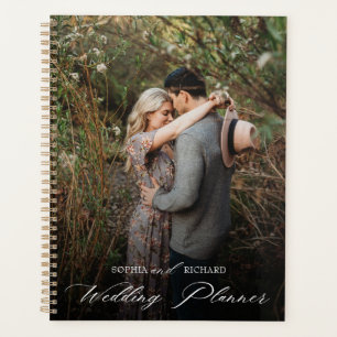 Chic Calligraphy Script Personalisiertes Foto Planer