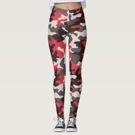 Chic Camouflage Khaki Pattern Leggings