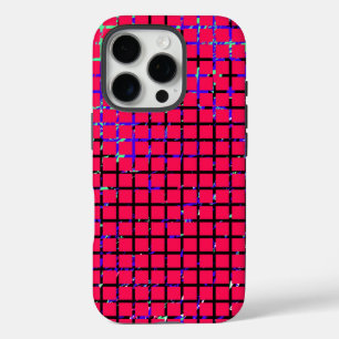 Chic Checkered Pattern Design iPhone 16 Pro Hülle
