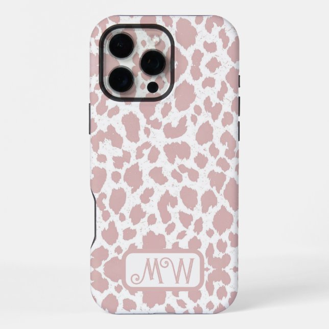 Chic Cheetah Leopard iPhone Hülle (Rückseite)