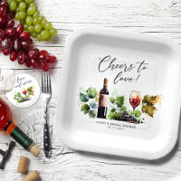 Chic Chef Liebe Weingarten Wasserfarbe
