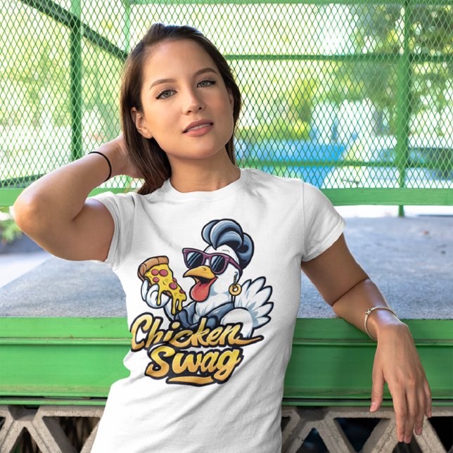 Chic Chicken Swag Logo T-Shirt (Von Creator hochgeladen)