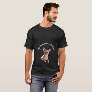Chic Chihuahua T - Shirt mit Brille