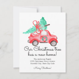 Chic Christmas Tree New Zuhause Car Fun Script Mov Ankündigung