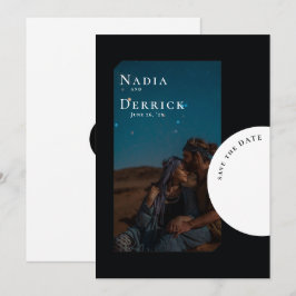 CHIC CIRCLE WEDING SAVE THE DATE