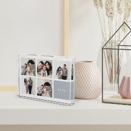 Chic Collage | Foto-Block für Jahr Fotoblock