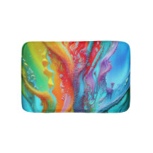 Chic Colorful Tropical Ocean Bloral