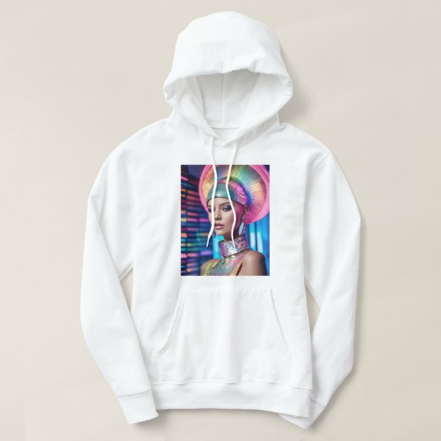 "Chic Comfort: Efforless Everyday Style" Hoodie (Design vorne)
