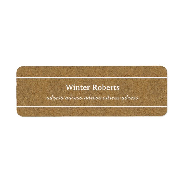 Chic Cork Holz (Vorne)