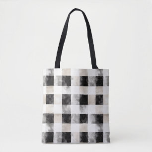 Chic Cream Black Kariert Christmas
