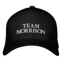 Chic Custom Bräutigam Team Name Schwarz-Weiß