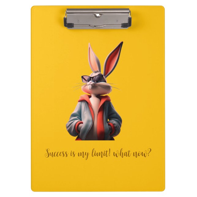 Chic Custom Clipboard von Nishaam Klemmbrett (Vorderseite)