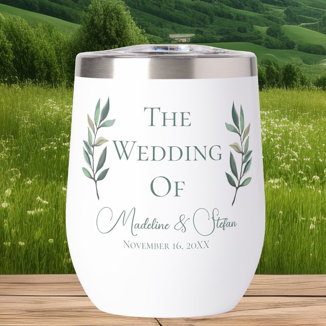 Chic Custom Eucalyptus Blätter Botanische Hochzeit (Von Creator hochgeladen)