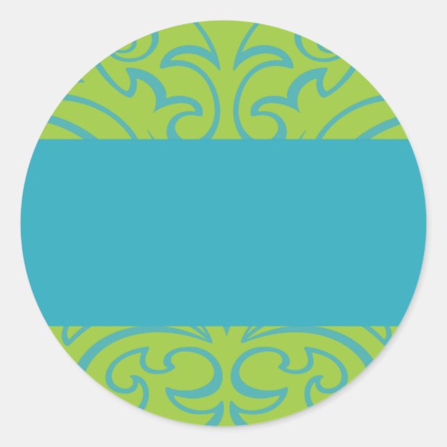 Chic Customizable Stickers (Vorderseite)