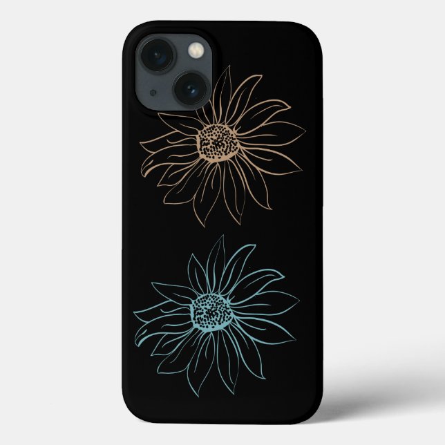 Chic Daisies Case-Mate iPhone Hülle (Rückseite)
