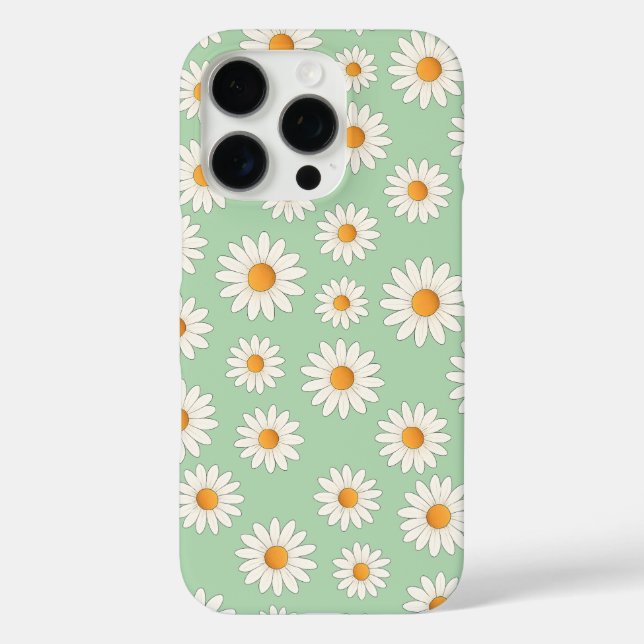 Chic Daisy Blume Pattern - Niedliches Blumendesign Case-Mate iPhone Hülle (Rückseite)