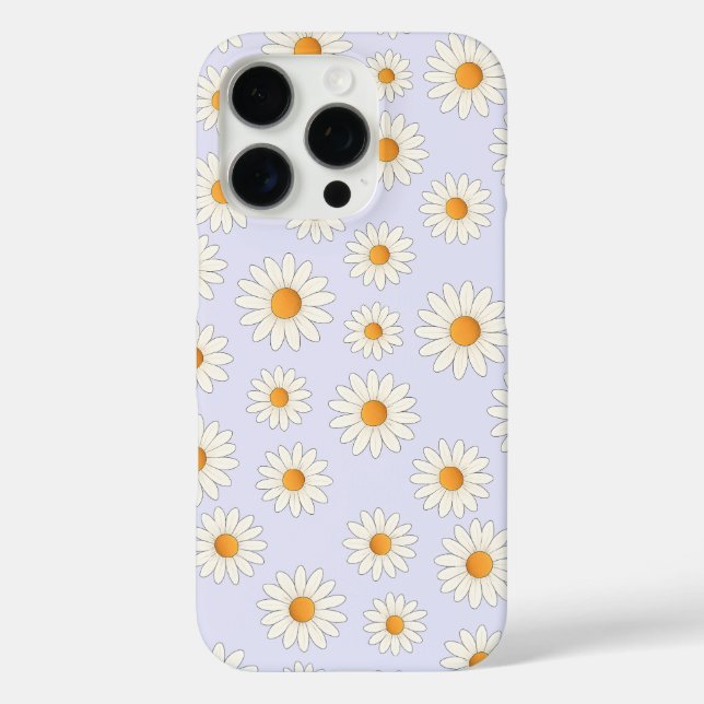 Chic Daisy Blume Pattern - Niedliches Blumendesign Case-Mate iPhone Hülle (Rückseite)