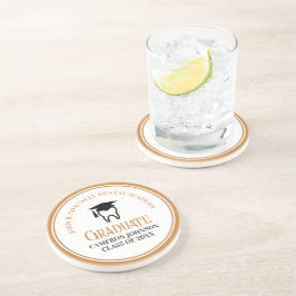 Chic Dental School Custom Graduate Keepake Getränkeuntersetzer