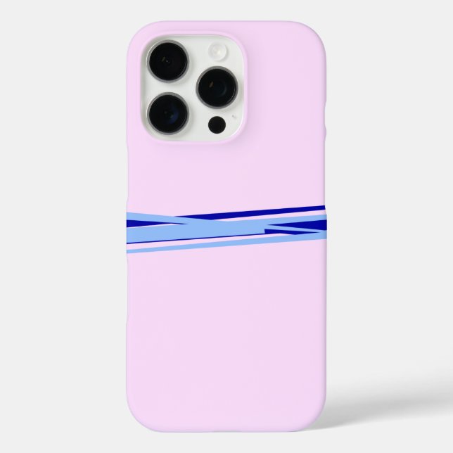 Chic Design auf rosa Hintergrund Case-Mate iPhone Hülle (Rückseite)