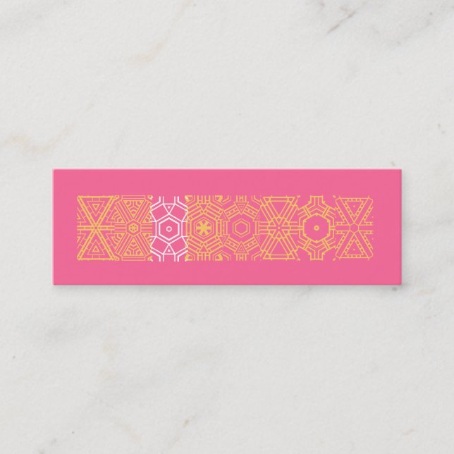 CHIC DRUCKS VISITENKARTE (Vorderseite)