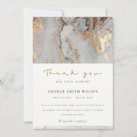 Chic Dusky White Gray Gold Agate Beileid Memorial