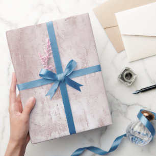 Chic Dusty Rose Blush Pink Wedding Geschenkpapier