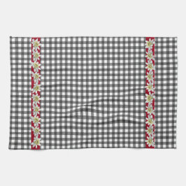 Chic Edelweiss Gingham Küchentuch