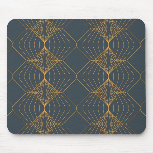Chic, elegant, einfach geometrisch gegliedert mousepad (Vorne)