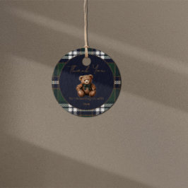 Chic Elegant Fancy Bear Theme favor tag Geschenkanhänger