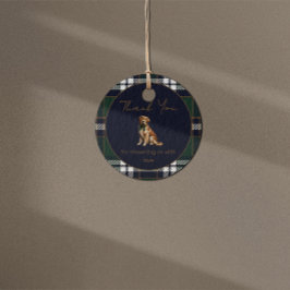 Chic Elegant Fancy Dog Theme favor tag Geschenkanhänger