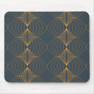 Chic, elegant, simple geometric graphic pattern mousepad