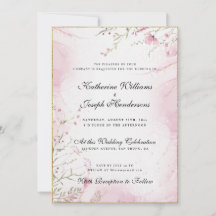 CHIC & ELEGANT WASSERFARBFLÜSSE ABSTRAKTE WEDD